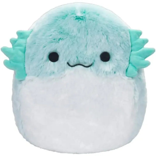 SQK-12IN FUZZAMALLOWS MED PLUSH FLANNERY TEAL DRAGON