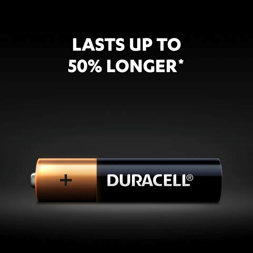 Duracell Battery Alkaline AAA 4Pcs