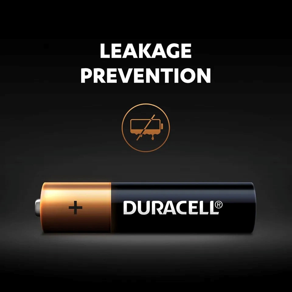 Duracell Battery Alkaline AAA 4Pcs