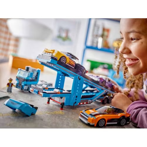 Lego - 60408 Car Transporter Truck with Sports Cars
