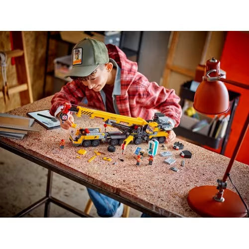 Lego - 60409 Yellow Mobile Construction Crane