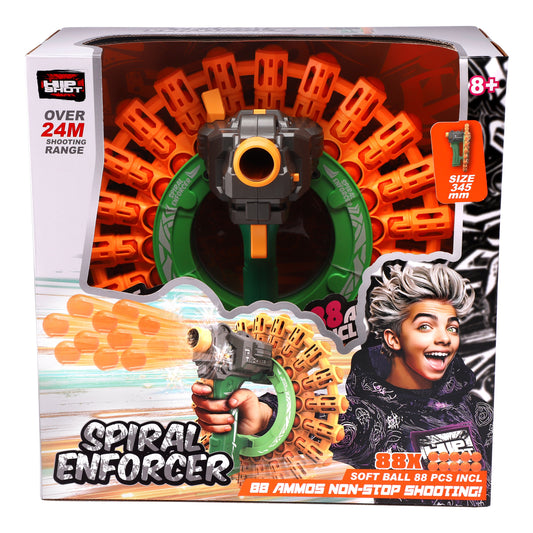 Hip Shot B/O Spiral Enforcer (w/ 88pcs Soft Balls)