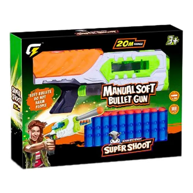SOFT BULLET GUN SET  (ITTL)