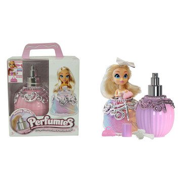 PERFUMIES DOLL+PERFUME 14CM 8ASST WOC-Light Pink