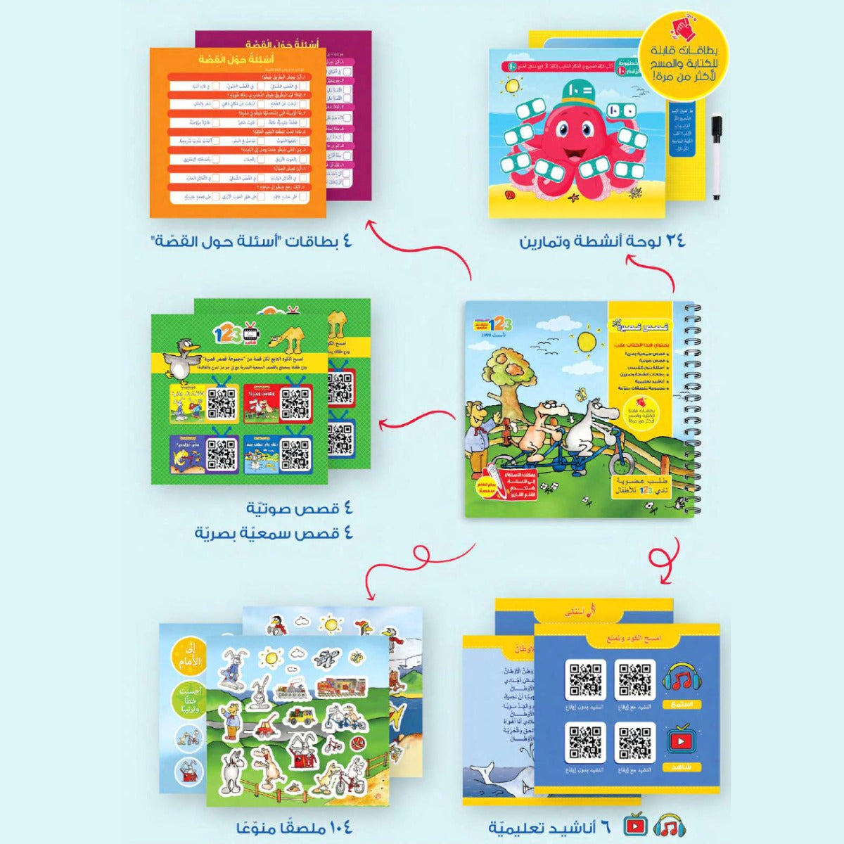 Easy 2 Learn Majmouat Kisas Kasira Educational Pack