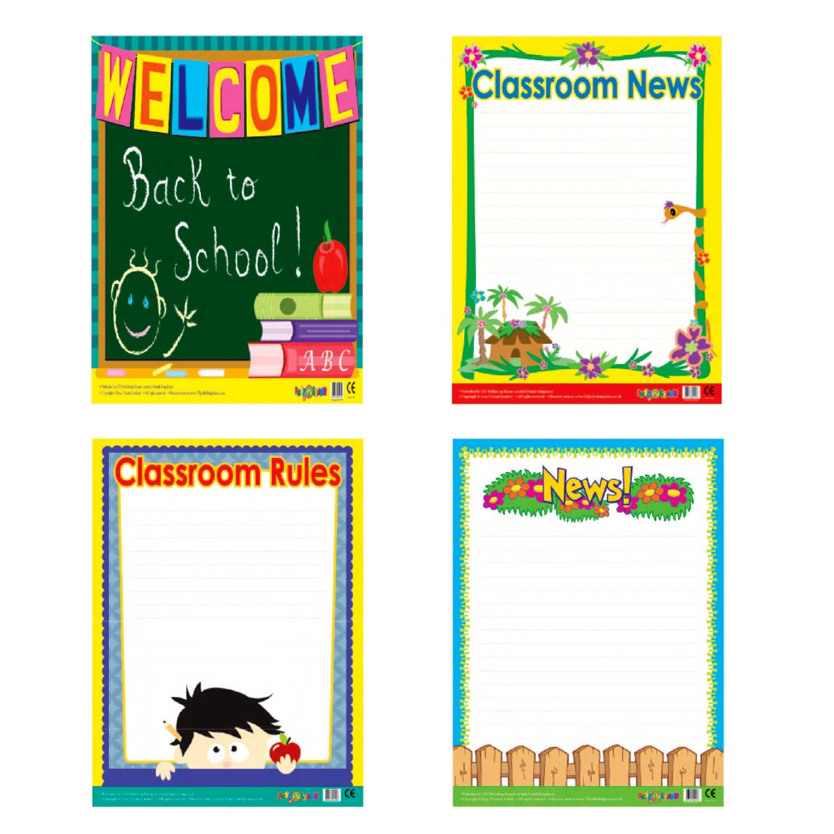 Easy 2 Learn Welcome To Class 12 Wall Chart Pack
