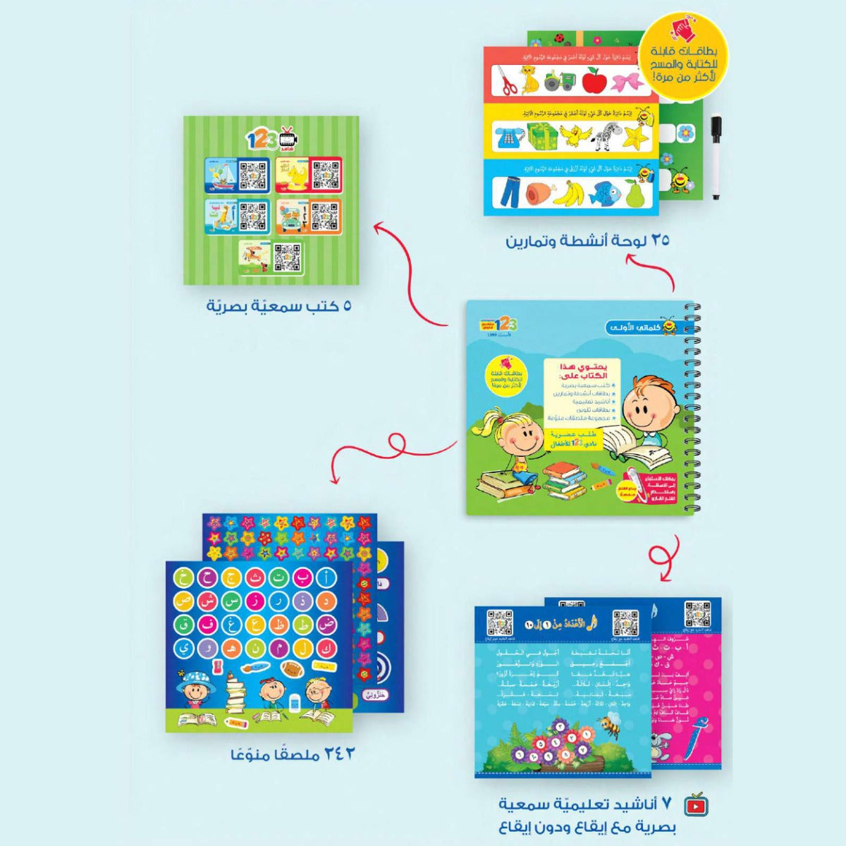 Easy 2 Learn Majmouat Kalimati Oula Educational Pack