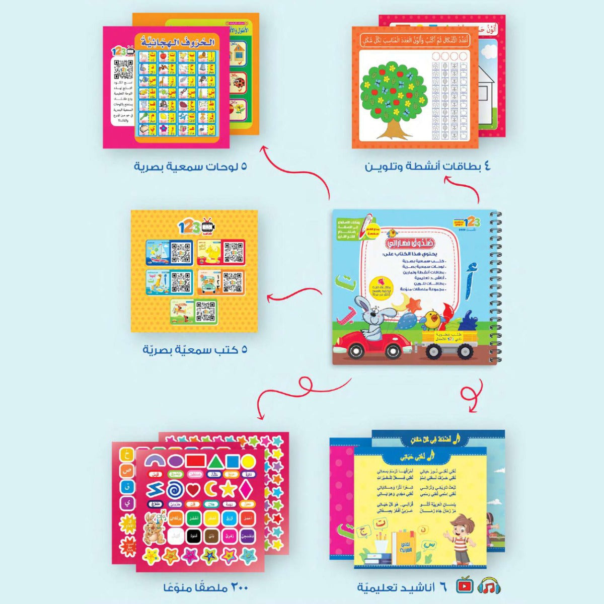 Easy 2 Learn Sandouk Maharati Educational Pack