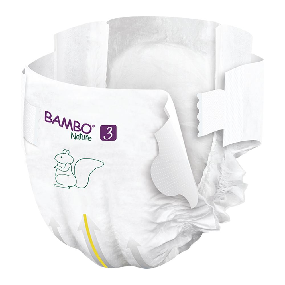 BAMBO Nature Diapers SIZE 3 TALL (4-8 KG) Pack of 52