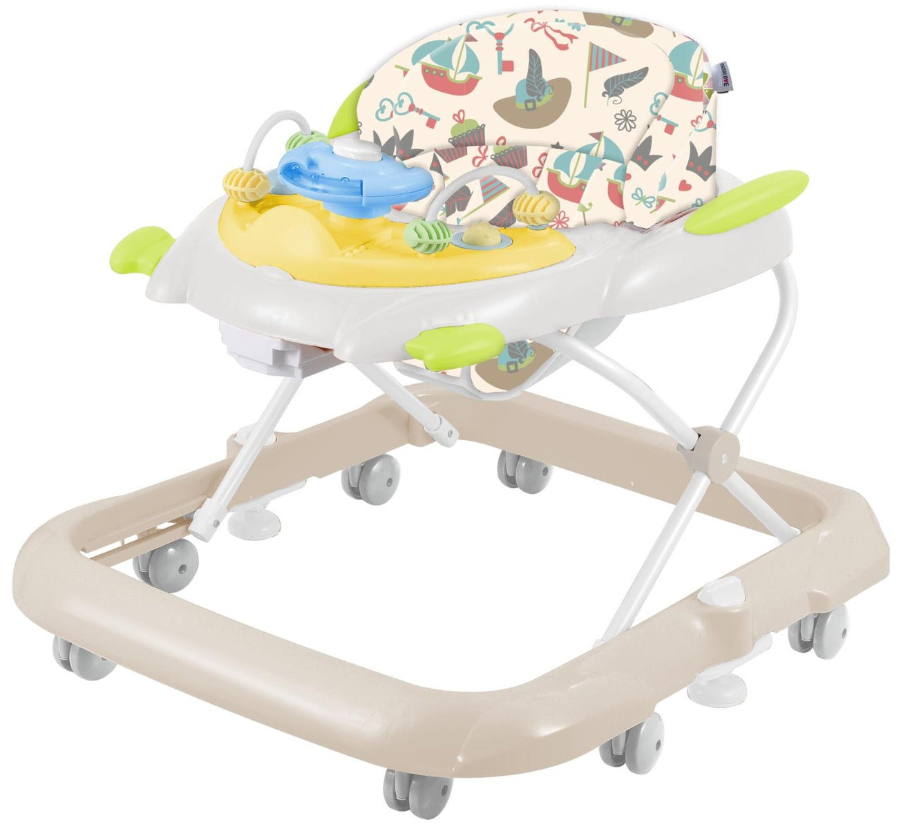 Mamalove - Activity Walker (Spaceship) - Beige
