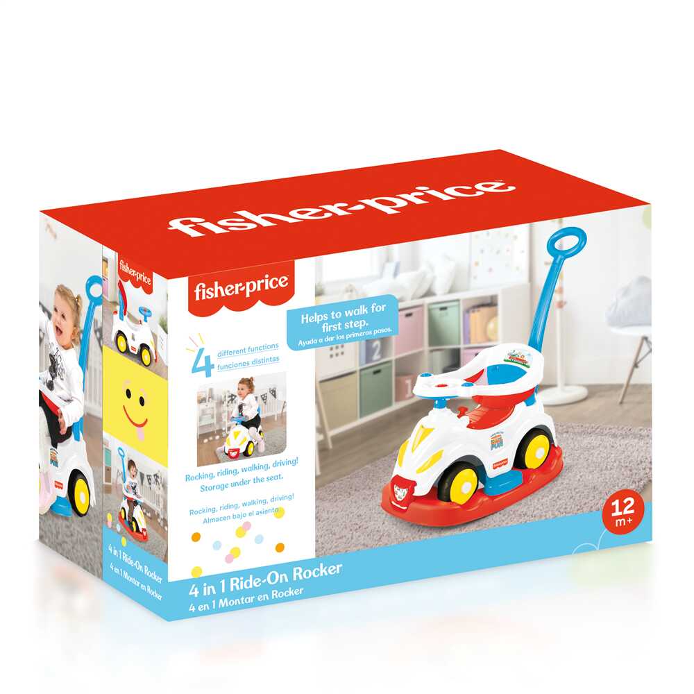Fisher Price 4 In 1 Ride On On Rocker