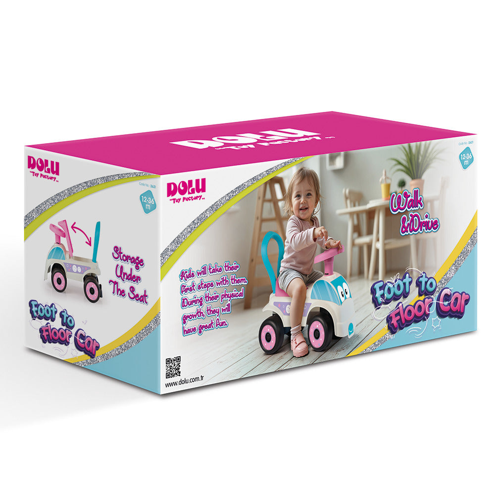 Walk And Drive Foot To Floor Ride On Car