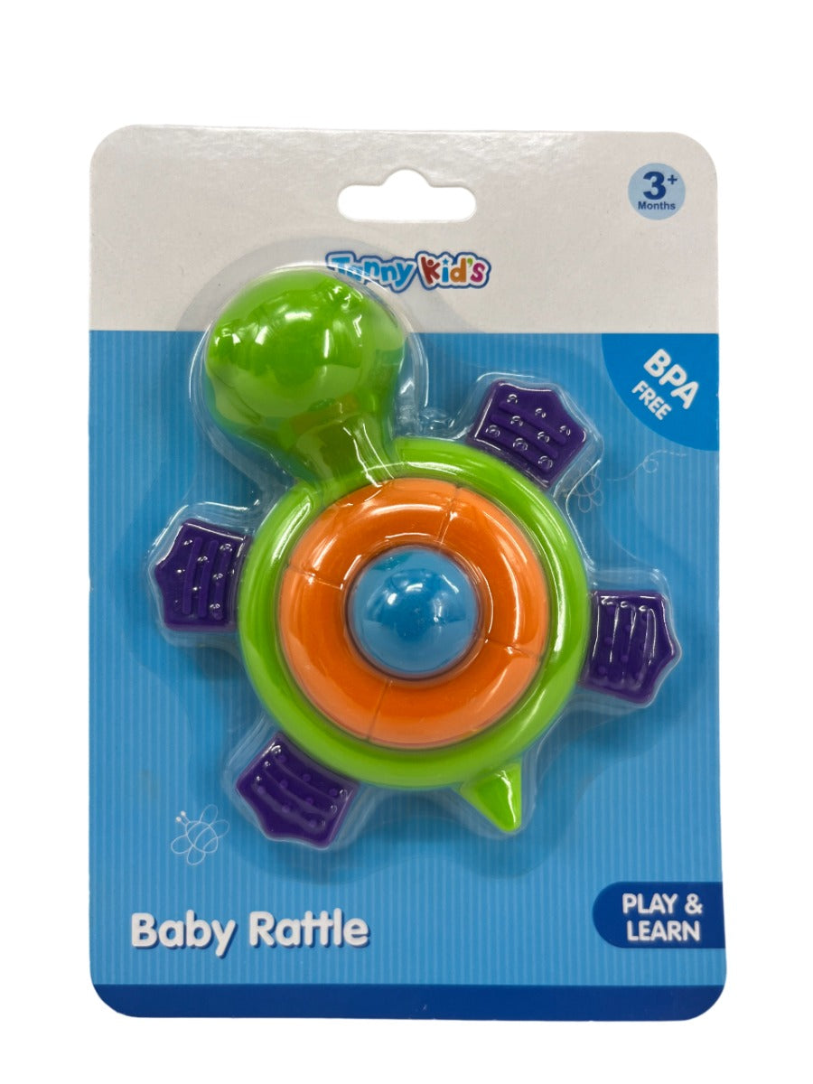 Baby Rattle Tortoise
