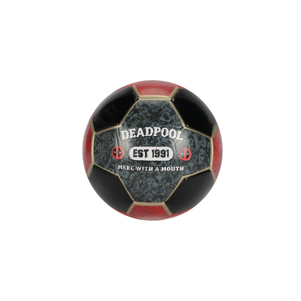 Deadpool Metalic Football Size 5