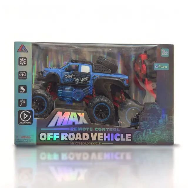 2.4G R/C STUNT MAX OFF ROAD CAR Blue (ITTL)