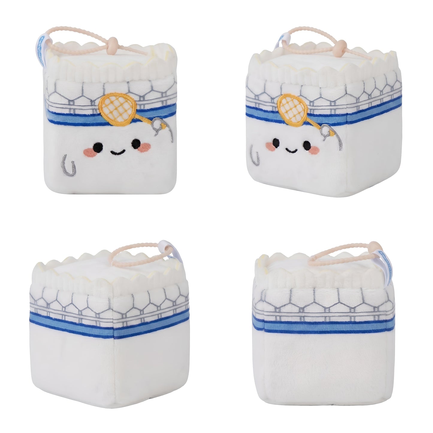 Square Pals Badminton 7cm