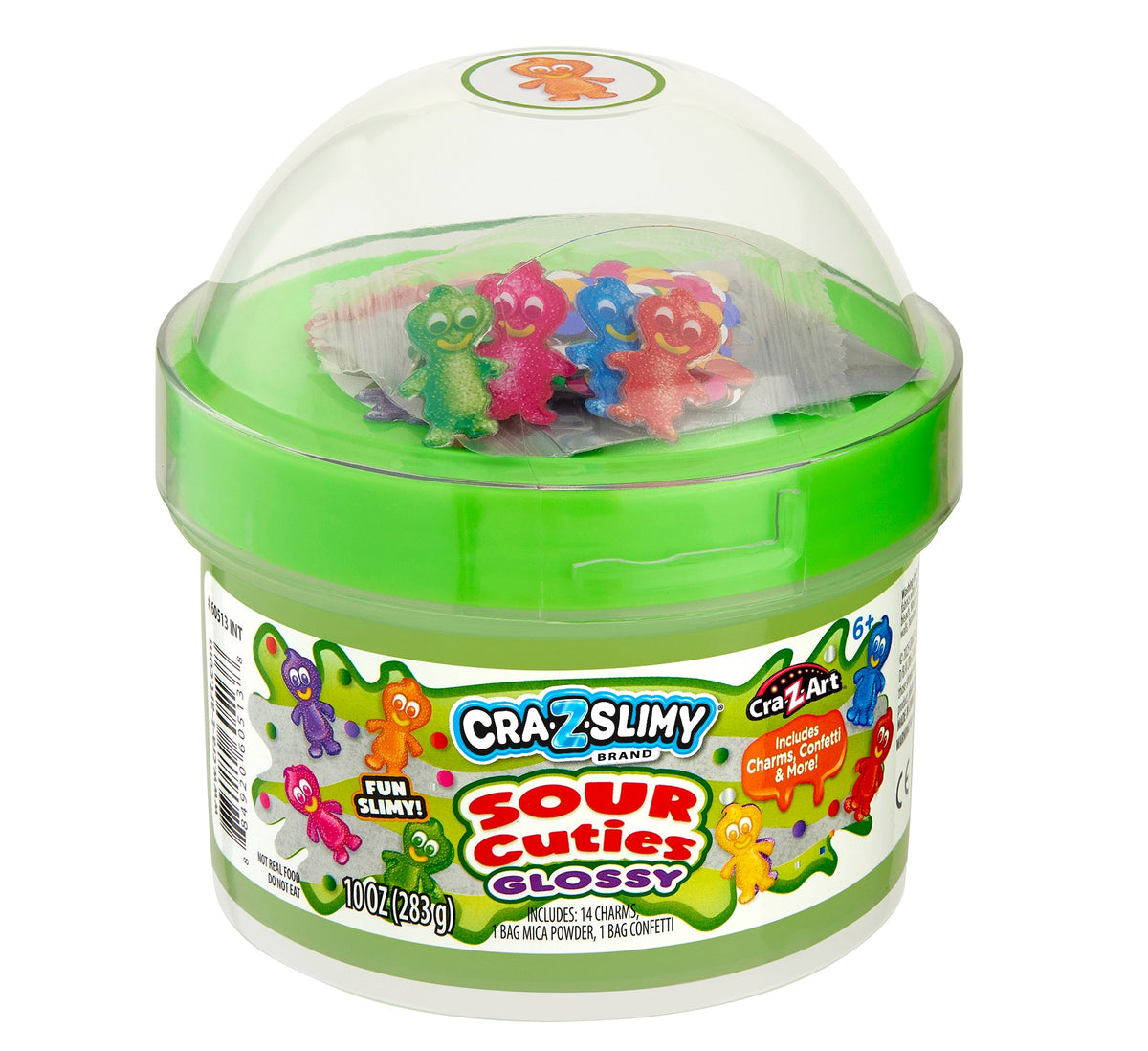 CraZSlimy Dome Topper Jars Sour Cuties