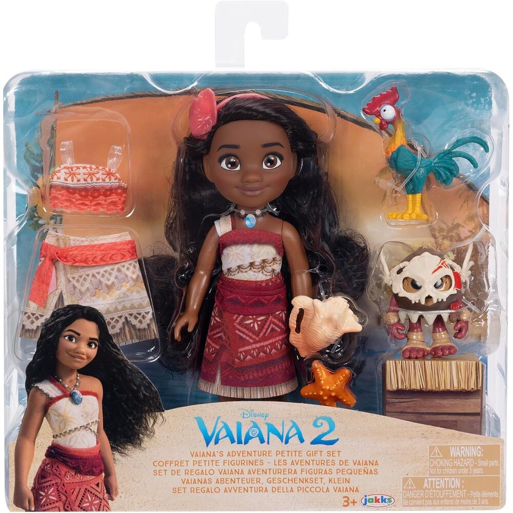 Moana 2-Moana And Friends Pet Set - 6 Inch