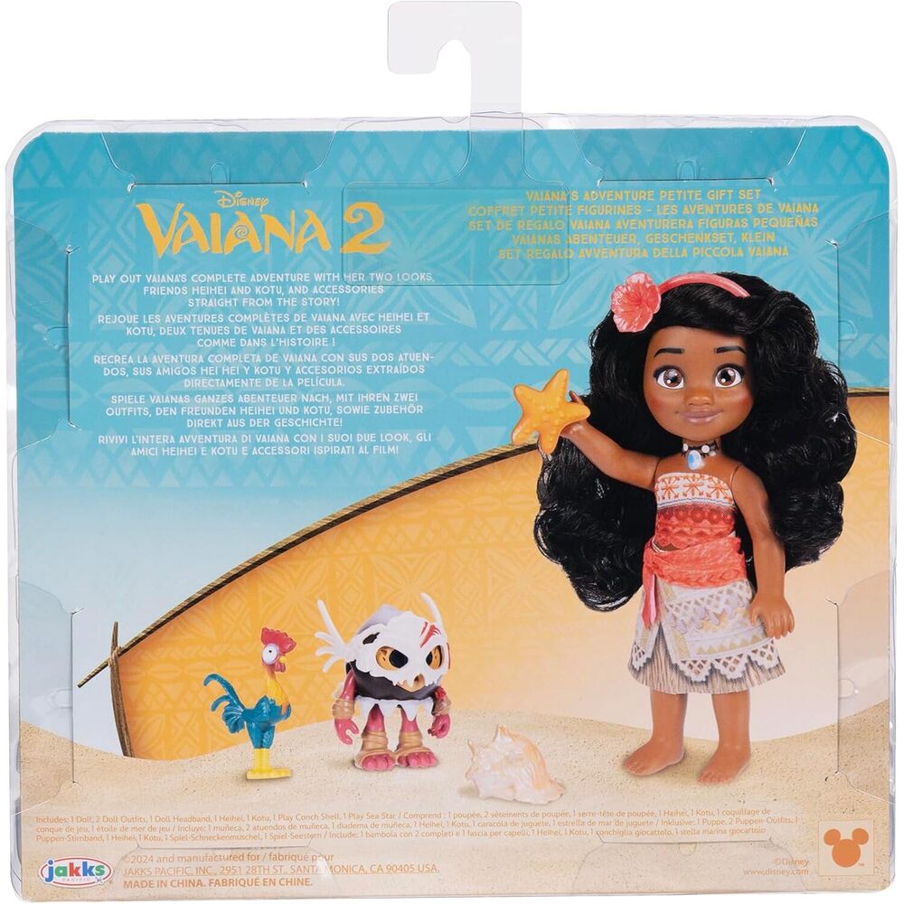 Moana 2-Moana And Friends Pet Set - 6 Inch