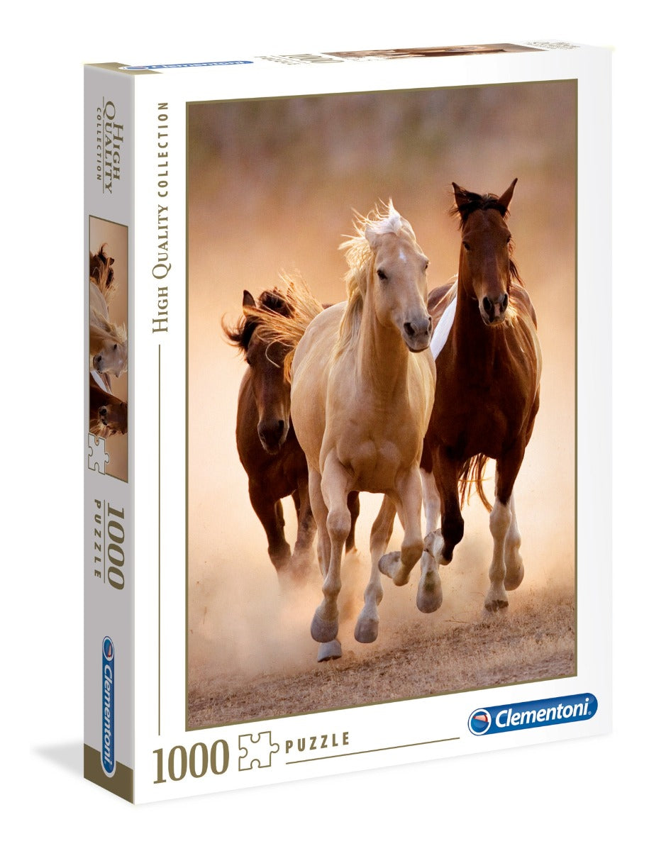 Clementoni Running Horses Hqc 1000 Pcs Puzzle