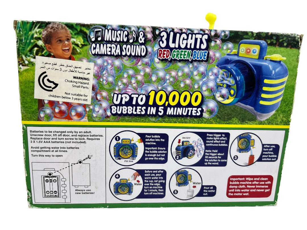 Light Up Bubble Camera Extreme