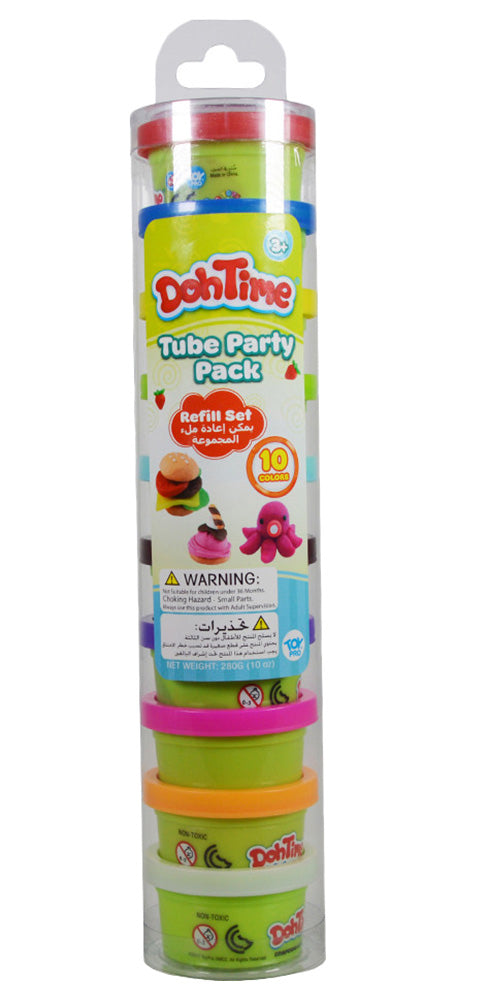 Dohtime Party Tube Pack 10 Pcs (1 Oz)