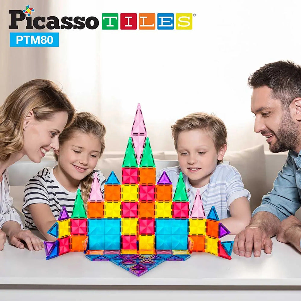 Picasso Magnetic Mini Diamond Building 80 Pieces