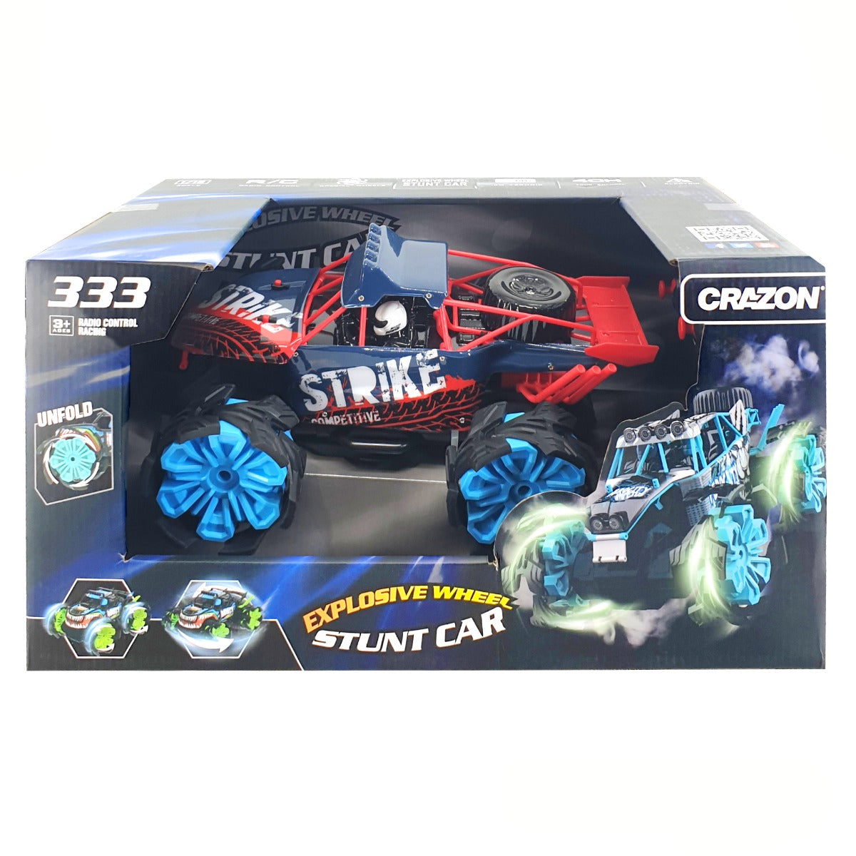 High-Speed Explosive Wheel Off-Road Vehicle 2.4G- Red