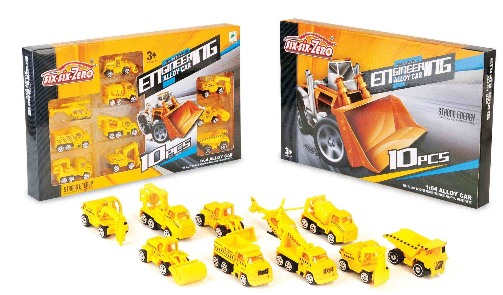 Engineering Alloy Car, 10 Pieces
