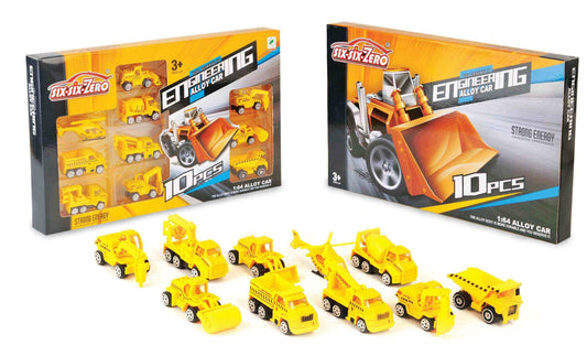 Engineering Alloy Car, 10 Pieces