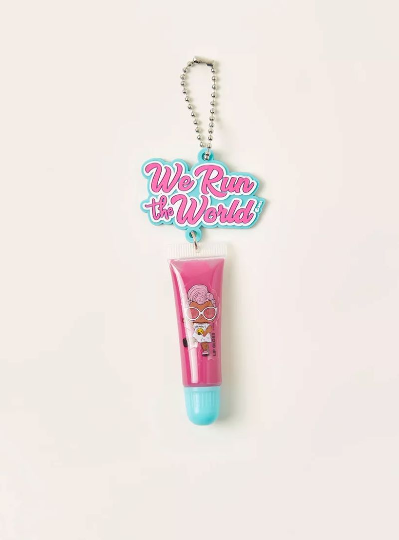 L.O.L. Surprise - Lip Gloss With Key Chain Travel 5113 - Pink
