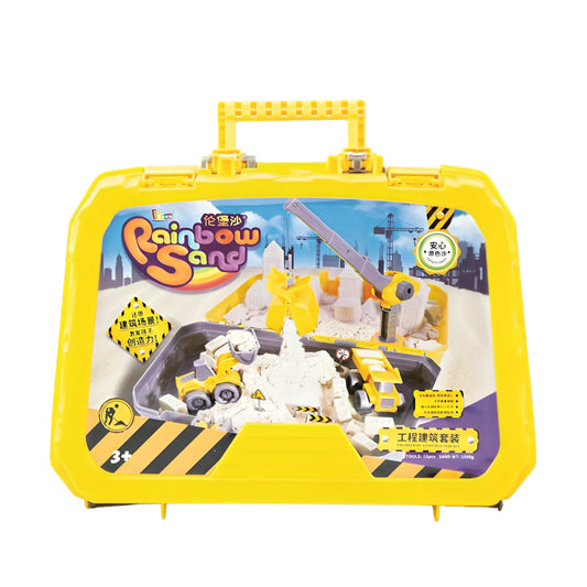 Kinetic Play Sand - Engineering Construction Plus Playset