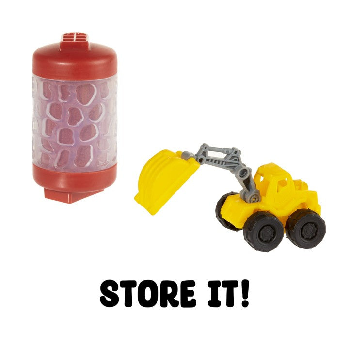 Wonder Factory Never Dry Sand Construction Trucks asstd (PDQ)