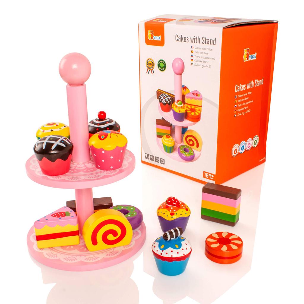 Viga - Cupcake with Stand