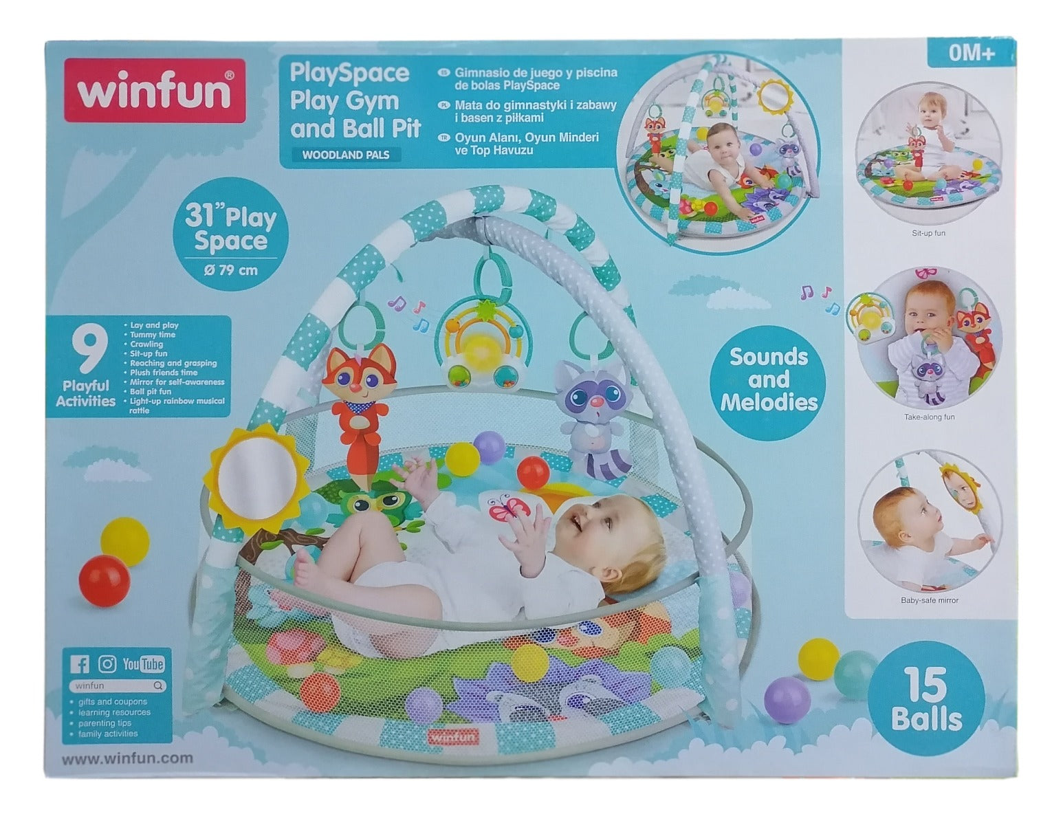 Winfun - Playspace Play Gym And Ball Pit
