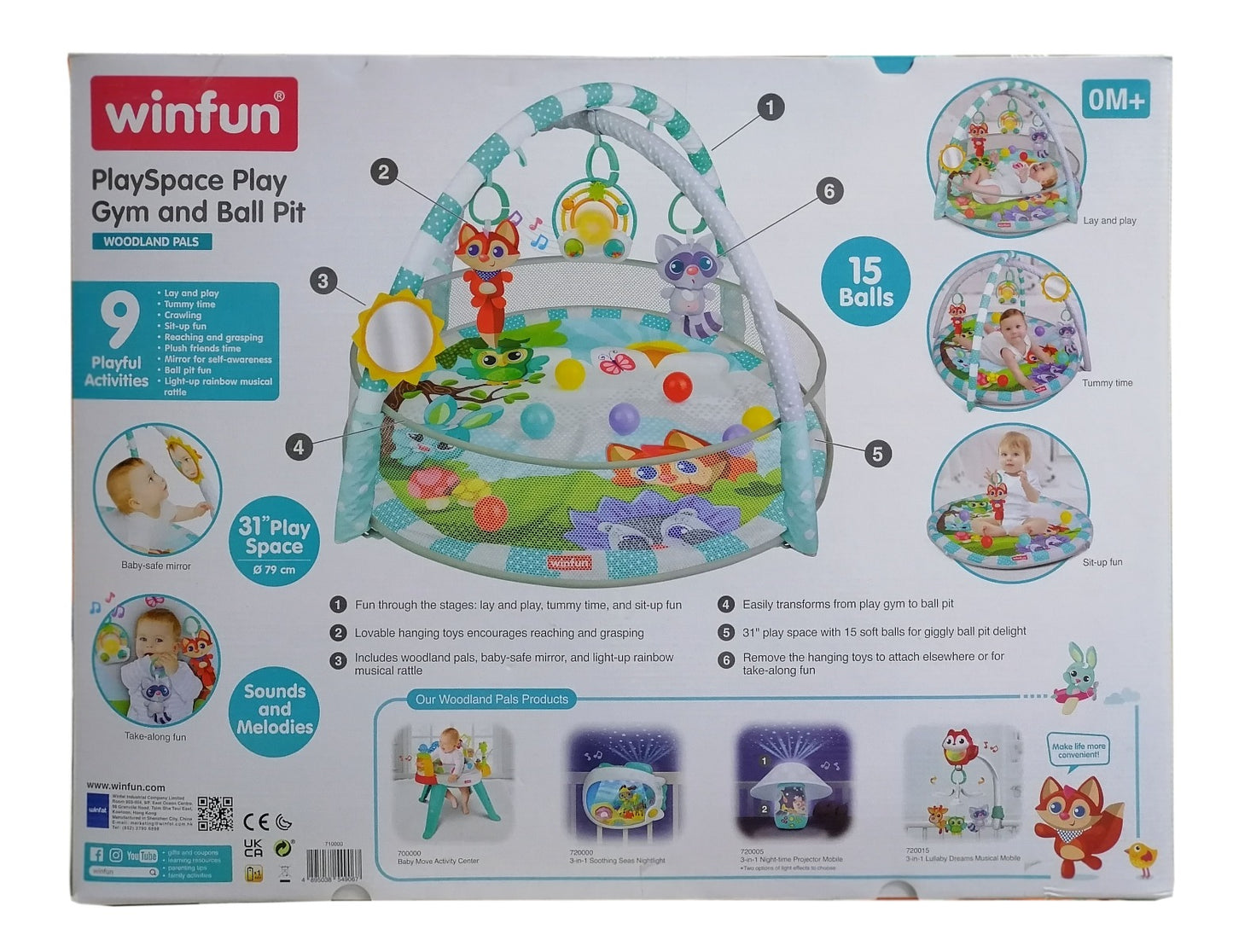 Winfun - Playspace Play Gym And Ball Pit