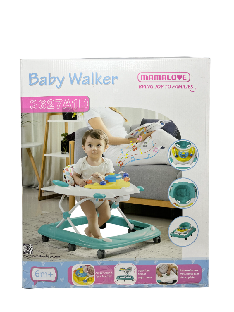Mamalove - Baby Activity Walker Space Ship - Blue