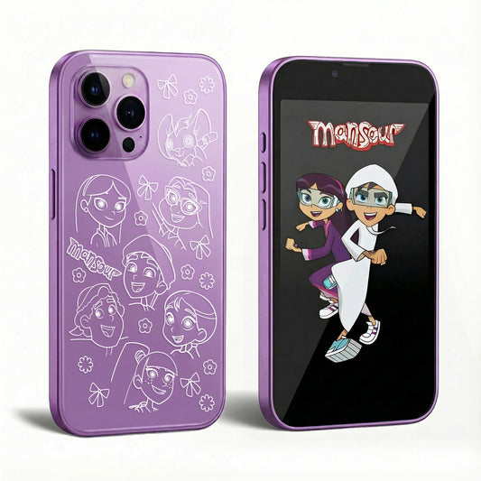 Kanni Mansour Mini Smartphone – Purple | Built for Kids & Trusted by Parents