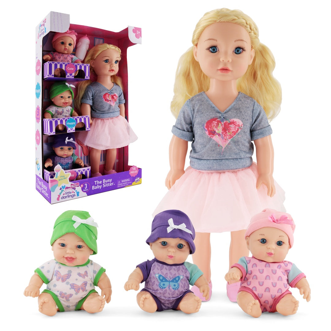 Baby Maziuna The Busy Baby Sitter 18 & 8inch