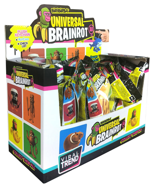 Italian Brainrot Plush Keychain 10cm (PDQ)