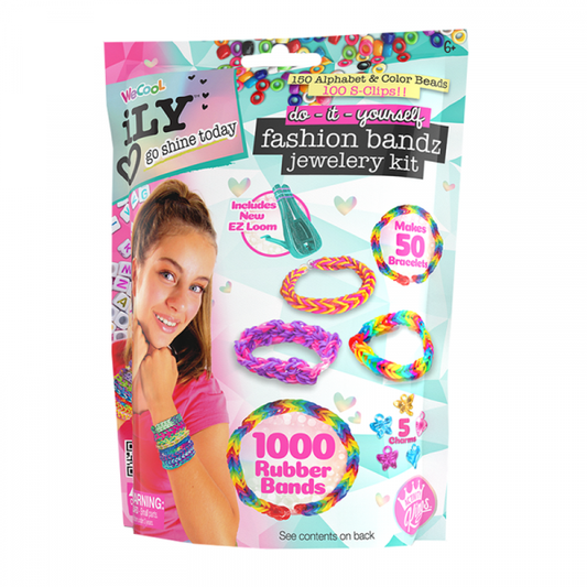 WECOOL DIY FASHION BANDZ JEWELRY KIT - FOIL BAG