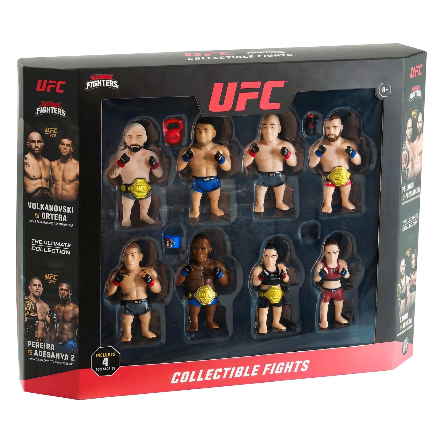 شخصيات UFC القتالية 8 قطع – اجمع أبطالك المفضلين