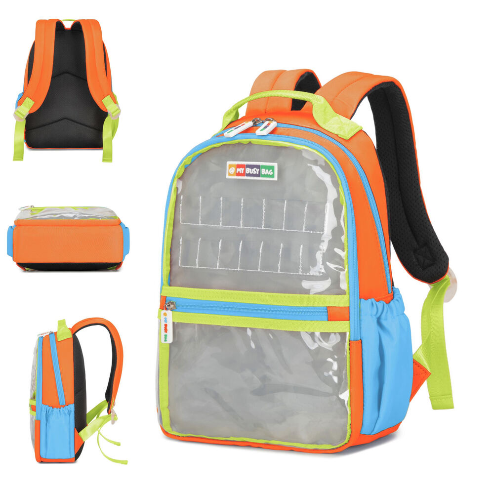 My Busy Kids - Make Your Own Designed Bag- Blue And Orange