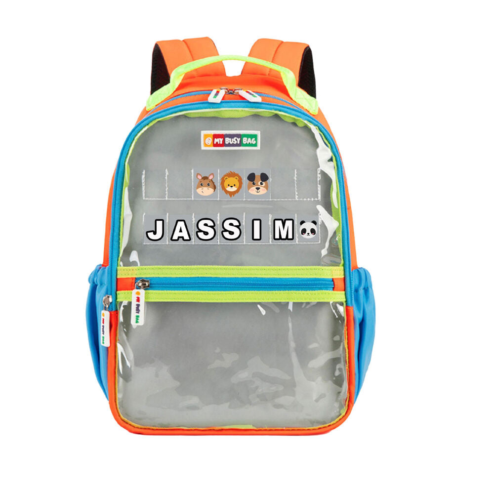 My Busy Kids - Make Your Own Designed Bag- Blue And Orange