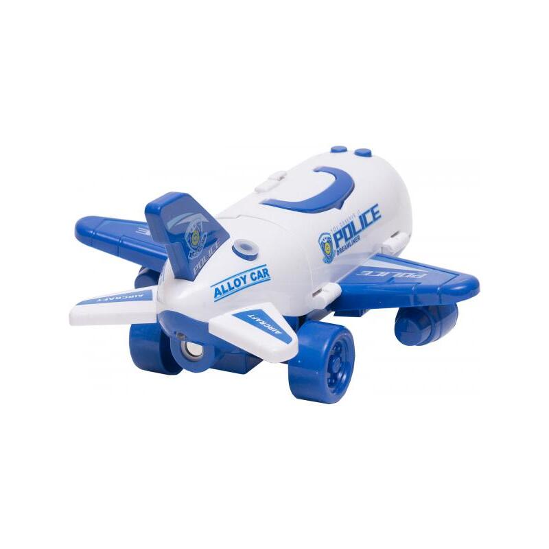 Aircraft-Storage Single Police Truck Blue