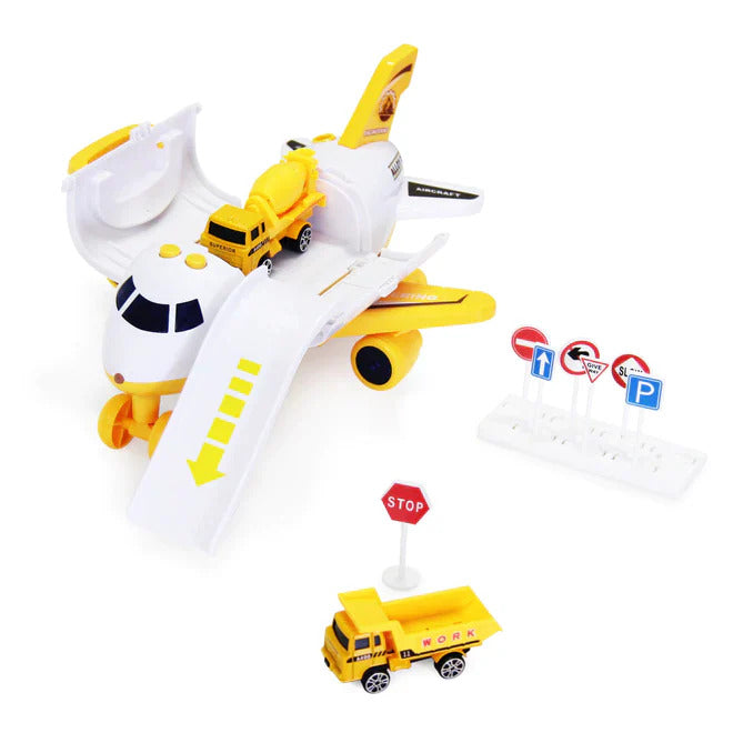 Aircraft-Storage Single Engineering Truck Yellow