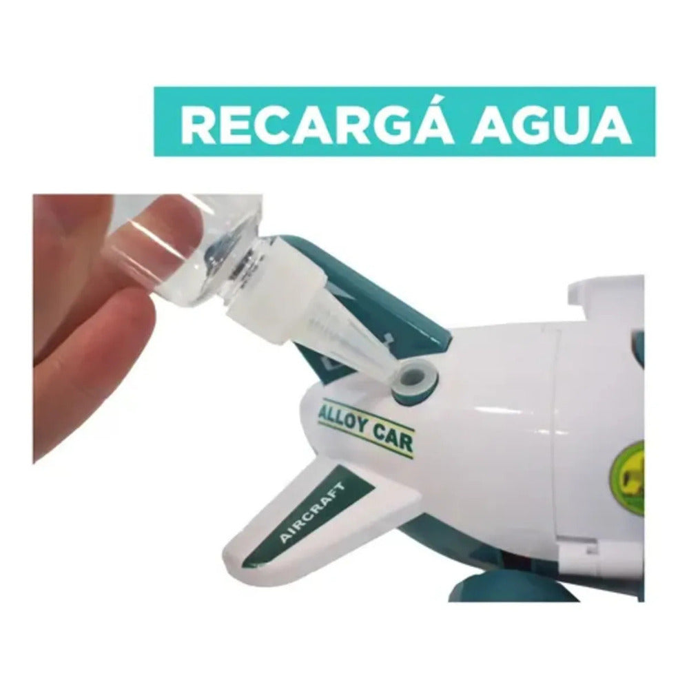 Aircraft-Storage Single Sanitation Truck Green