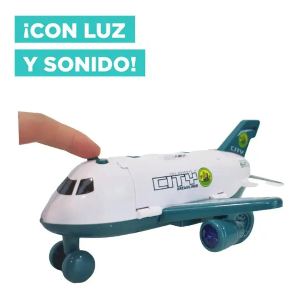 Aircraft-Storage Single Sanitation Truck Green