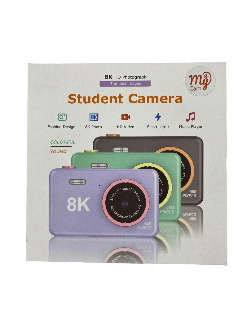 Spturn - Children's 8K Digital Camera- Green