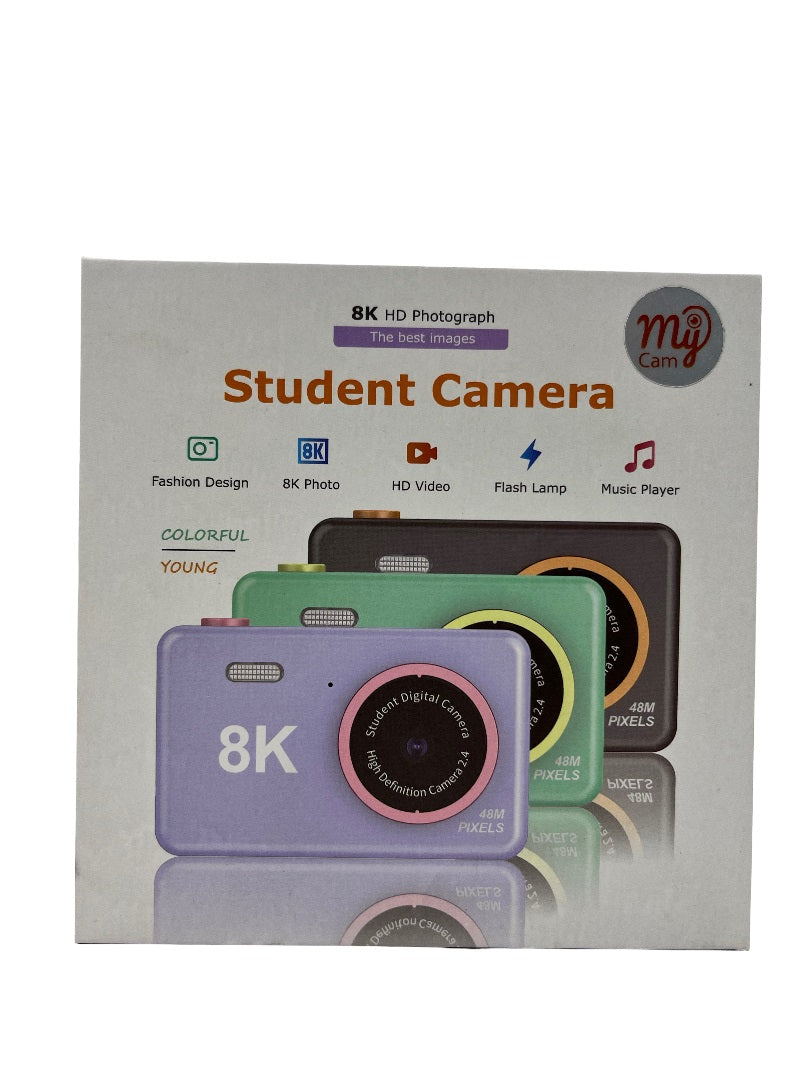 Spturn - Children's 8K Digital Camera- Green